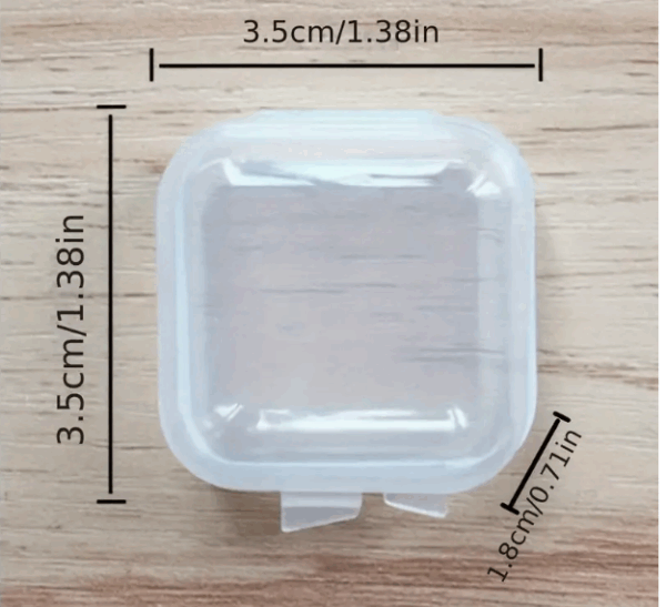 Clear Plastic Storage Box