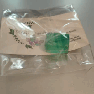 Lilibell Crystals Aloe Vera Soap Green