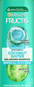 20ml Garnier Fructus - Coconut Water Shampoo