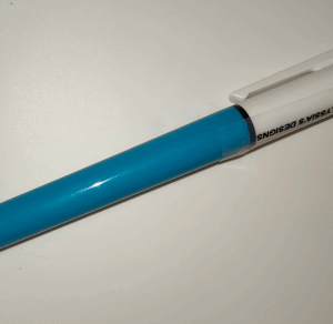 Blue 4 Color Pen